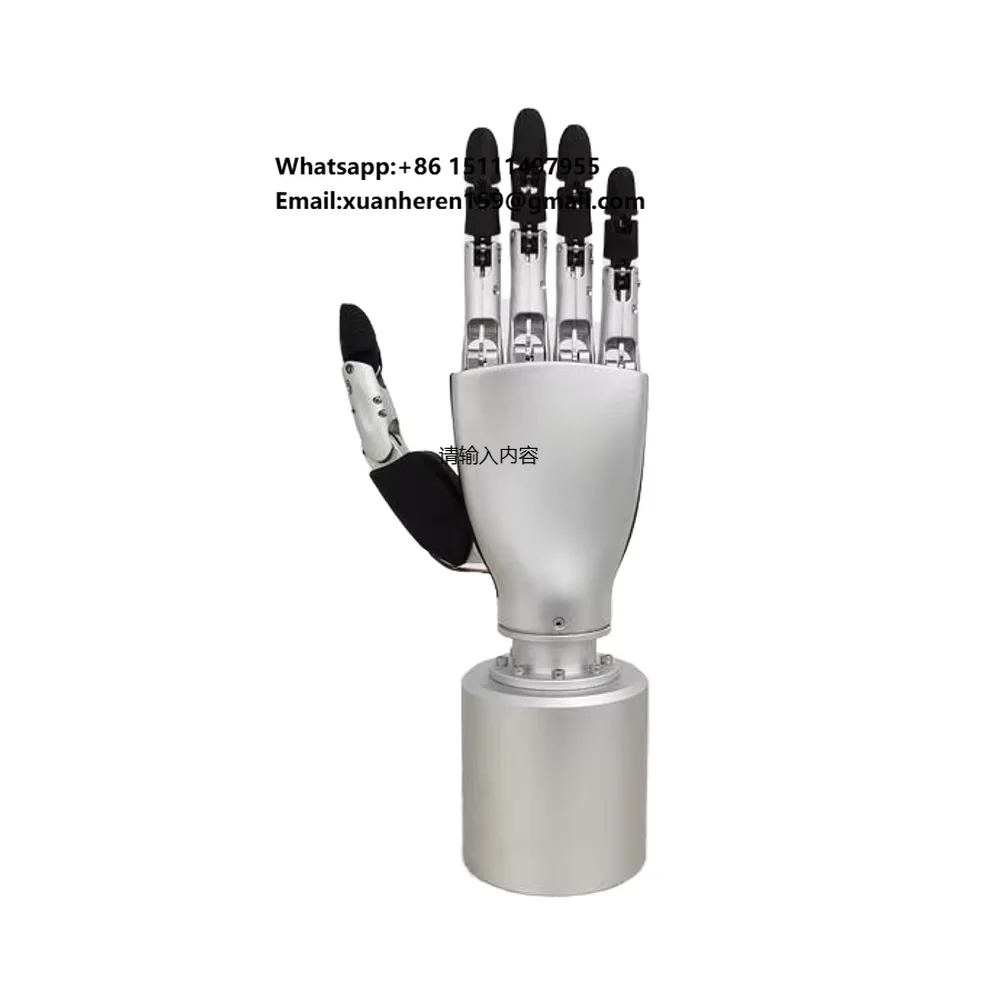 Intelligence Biomimetic Bioic Robot Hand 6DOF Exoskeleton Robotic Arm Brushless Five Finger Dexterous Permanent Magnet