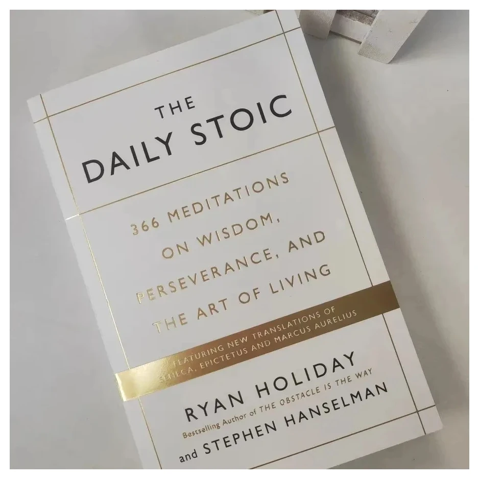 Imagem -02 - The Daily Stoic by Ryan Holiday 366 Meditações sobre Perseverância e a Arte de Living Book Libros Novo