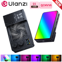 Ulanzi P40 40W Video Light Professional  Photographic LED Bi-Color RGB COB Studio Light 2700K-6500K 3400mAh for Video Shoting