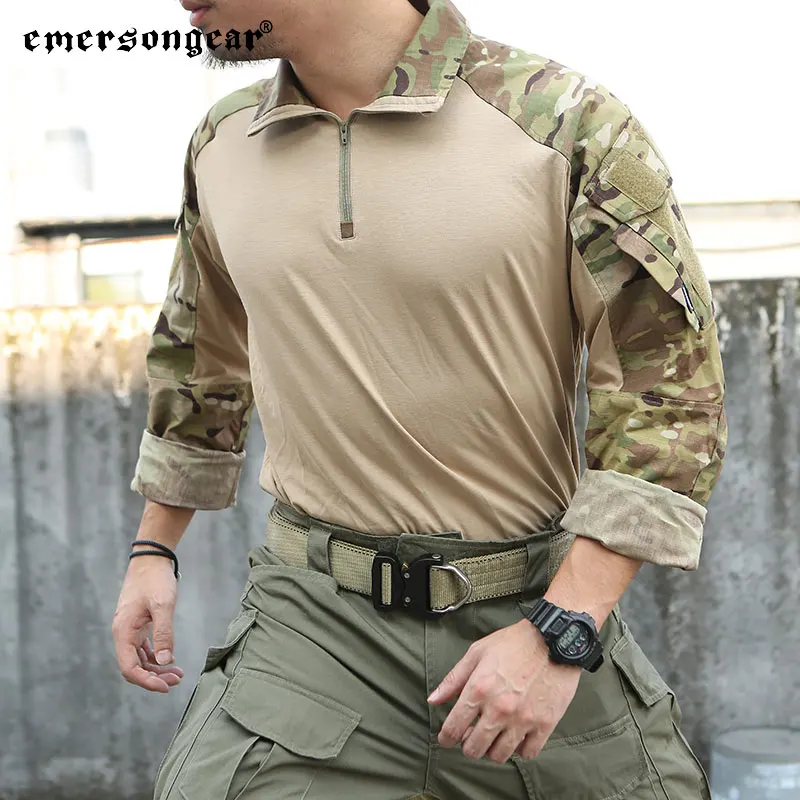 Emersongear Verbesserte Version E3 Kampfhemd Taktisches Herren-BDU-Sportshirt Slim Fit Diensthemd Echtes Trekking-Jagd-Wanderhemd – Detail 7
