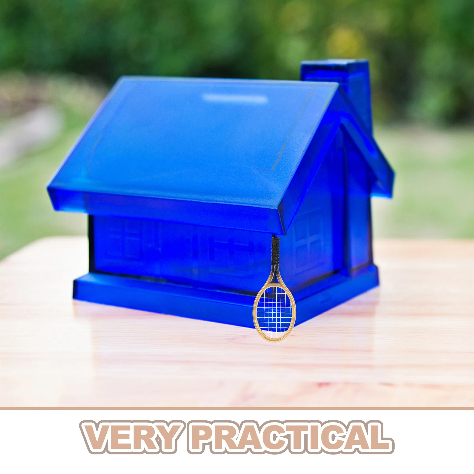 Мини-теннисный брелок, подвеска, спортивное украшение для сумок и ключей, уникальный подарок для энтузиастов и коллекционеров, универсальное использование, портативный