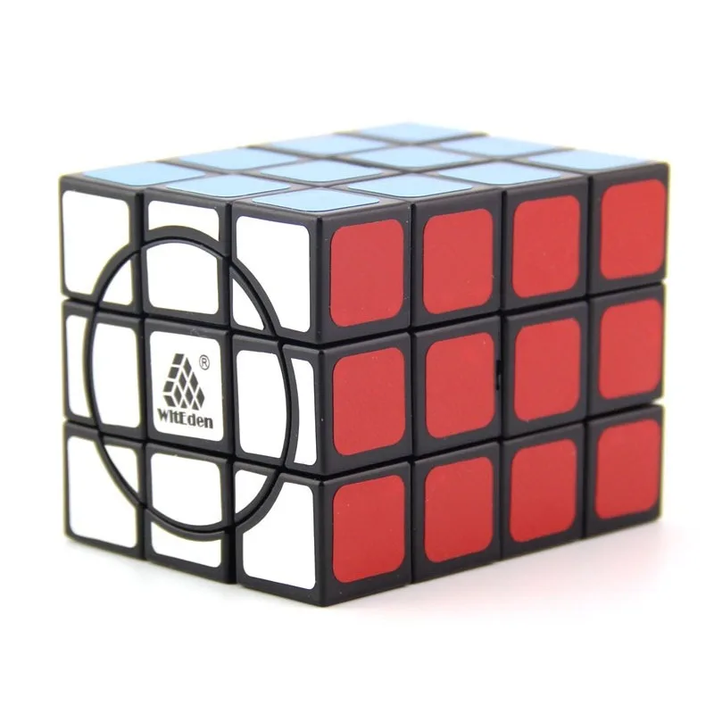 WitEden 3x3x4 Magic Cube Circle Center One Side Two Sides Puzzle Antistress Toys For Boy Children Educational Toys