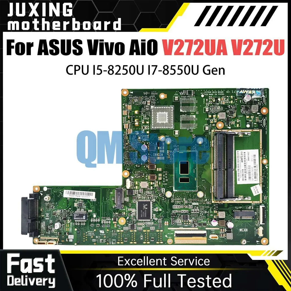 

V272UA Mainboard For ASUS Vivo AiO V272UA V272U V272 All-in-one pc Motherboard with CPU I5-8250U I7-8550U Gen