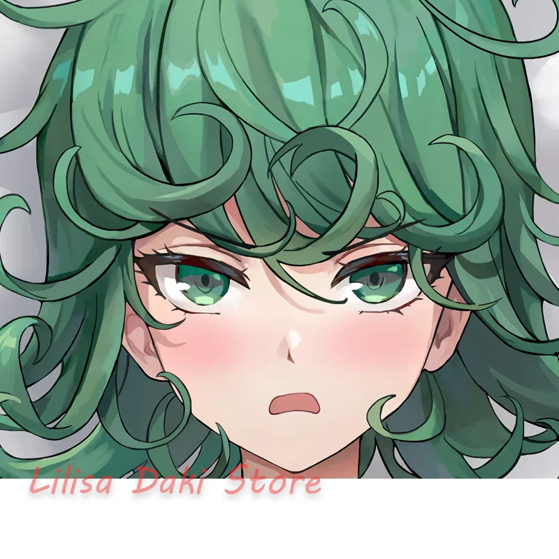 Dakimakura Tatsumaki Body Pillow Cover Double-Sided Print Anime Life-Size Pillowcase Gifts