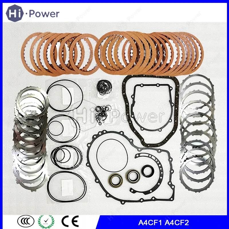 A4CF1 A4CF2 Automatic Transmission Clutch Master Rebuild Kit For Hyundai Elantra Gearbox Friction Steel Plate Disc Overhaul Kit