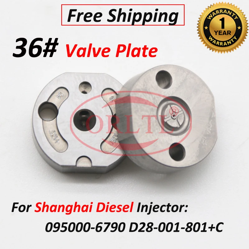 

095000-6790 095000-6791 Control Valve Orifice Plate 36# For Shanghai Diesel Injector Nozzle D28-001-801+C