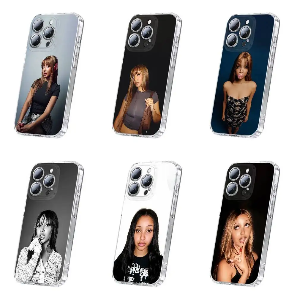 

P-PinkPantheress P-Pink Pantheress Phone Case For iPhone 12,16,11,14,13,17,15 Plus,Pro,Max,Plus,E,Air,Mini Transparent Cover