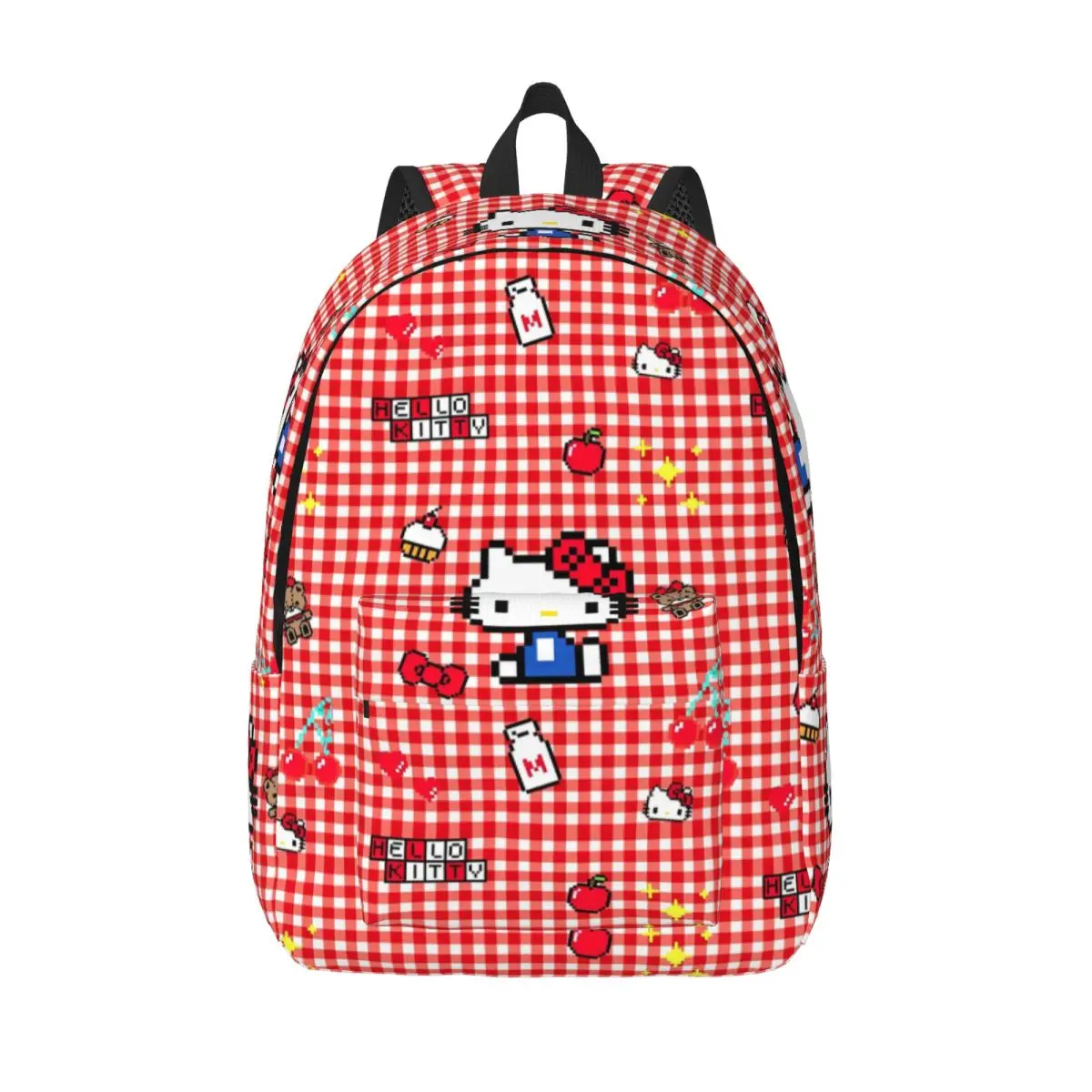 Cartoon Cute Hello Kitty Teenage Backpack Outdoor Student Business HelloKitty Daypack for Men Women Laptop Canvas Bags