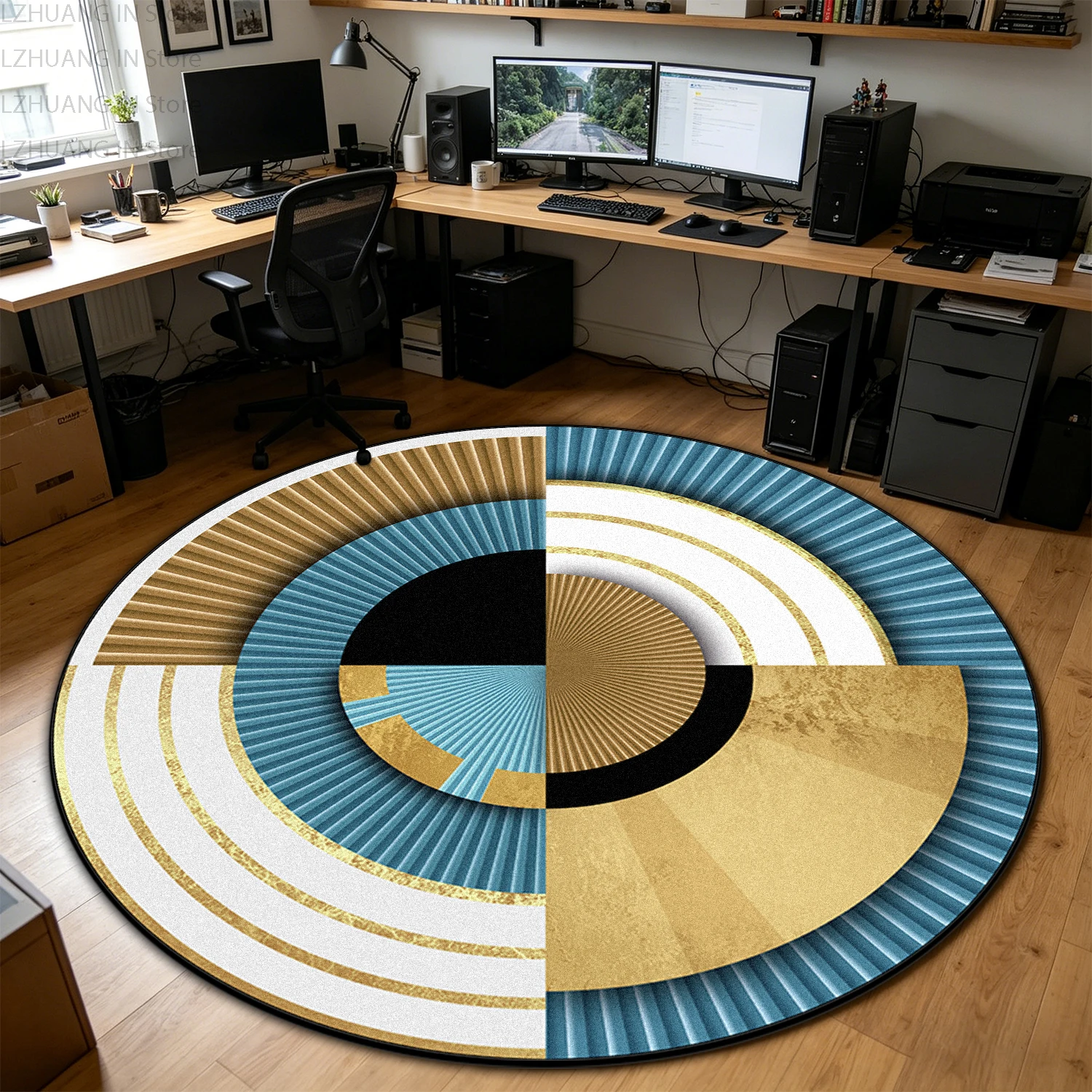 Tapis Rond Moderne de Grande S - Home Decor Lighting Wholesale avis et prix