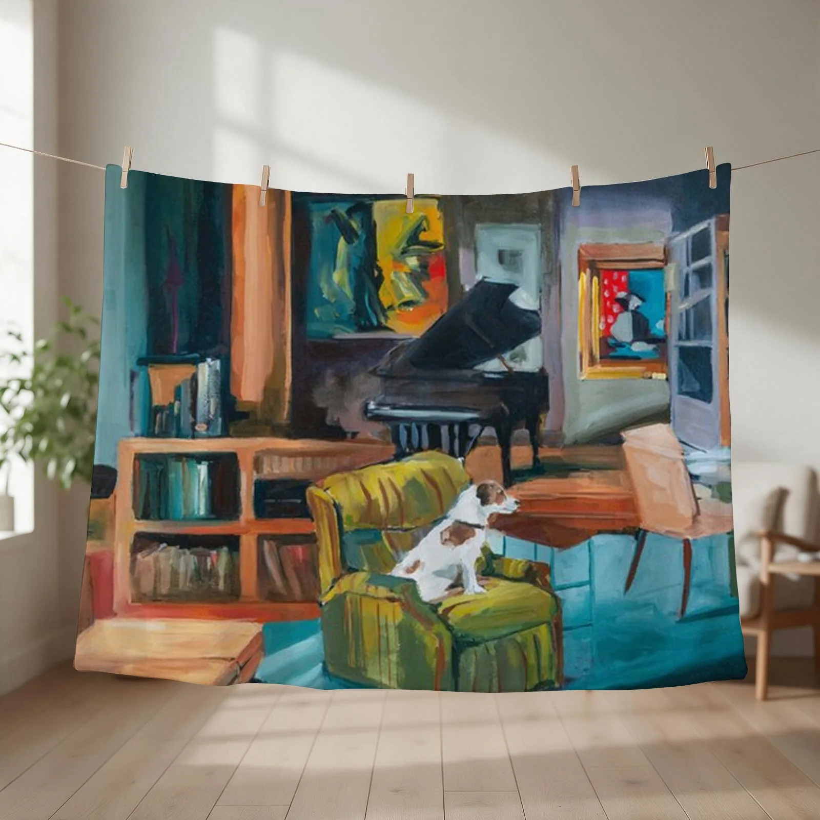 Frasier’s apartment Throw Blanket Picnic heavy to sleep Soft Decoratives Blankets