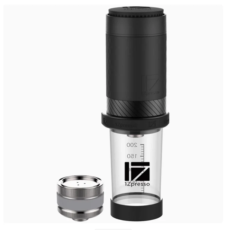 Portable Coffee Maker 1ZPRESSO Y3 Stainless Steel Version Mini Hand Pressure Italian Capsule Machine