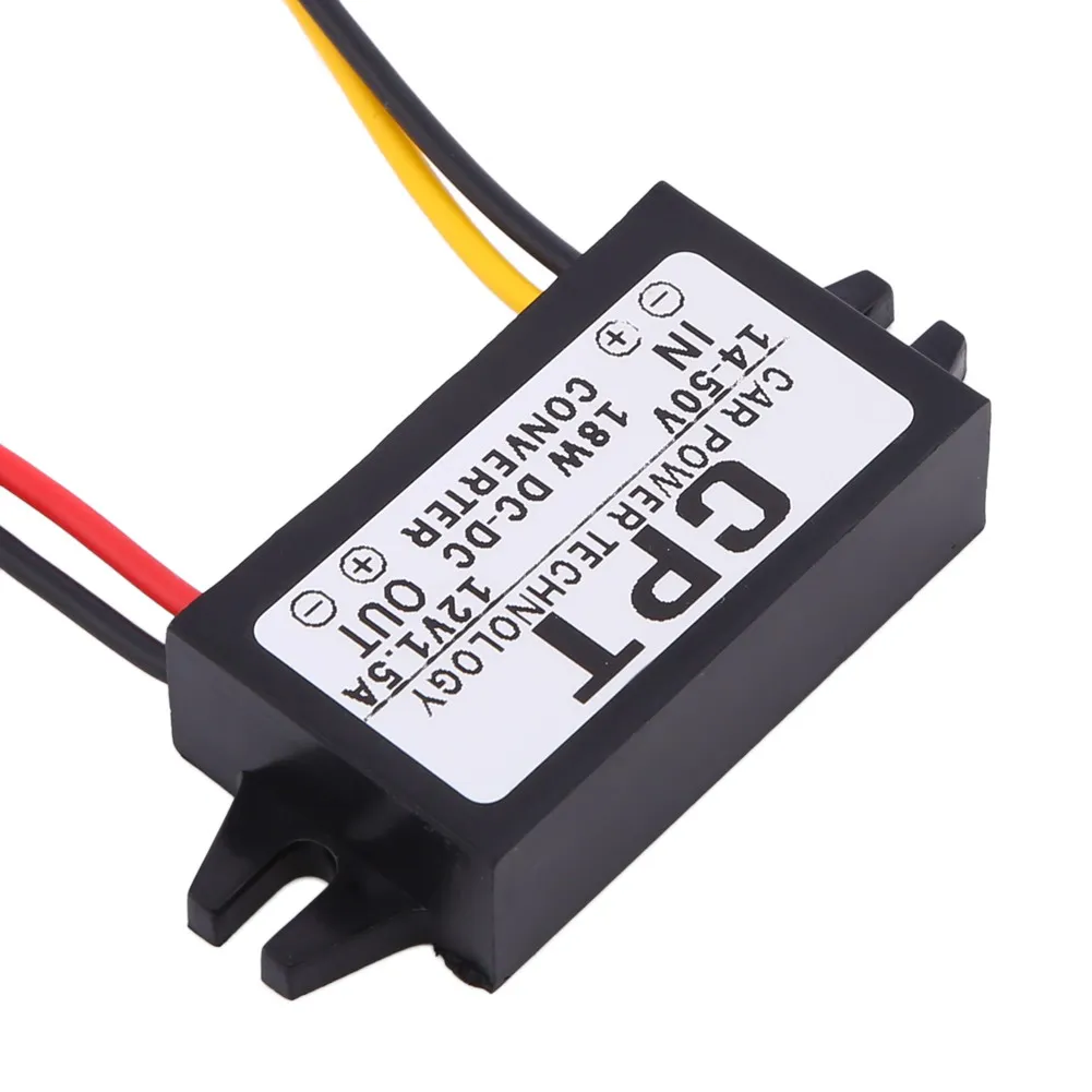 14-50V To 12V DC Converter Overload Protection DC 14-50V To 12V Voltage Converter Regulator High Efficiency for Car Device