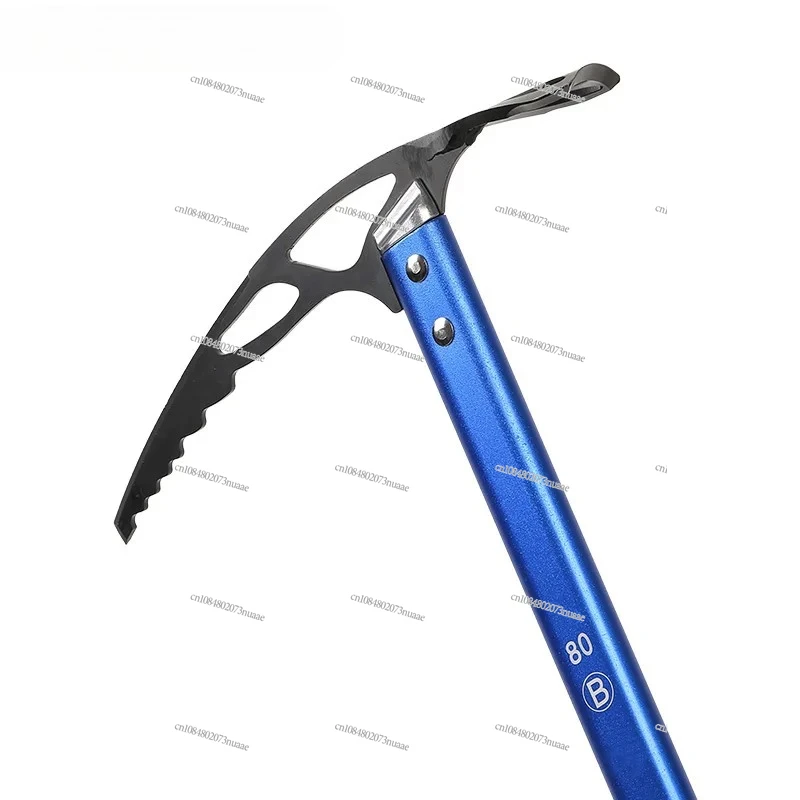 

Outdoor Multifunctional Climbing Ice Axe Aluminium Mountaineering Ice Tool 60 / 70 Cm