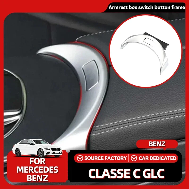 

Лидер продаж, молдинги 2056803407, крышка подлокотника консоли, кнопка переключения, высококачественный центральный ящик для хранения из АБС-пластика для Mercedes-Benz