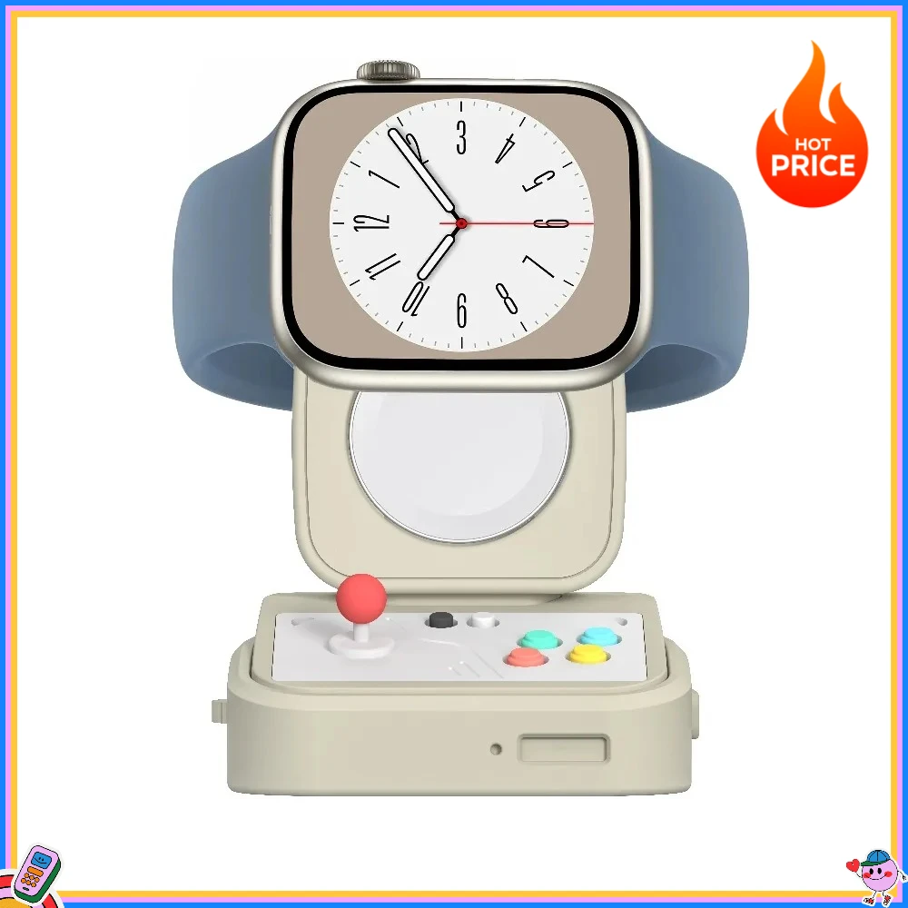 Stand for Apple Watch Ultra Bracket Charging Stand Holder for Samsung Watch Base Retro Creative Silicone Accessories Desktop
