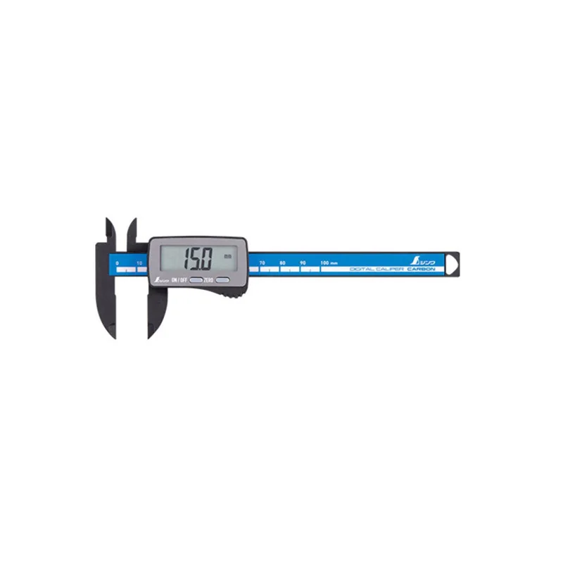 SHINWA Industrial Digital Caliper Carbon Fiber Plastic Insulation High Precision Brand Solar Art Caliper 19932