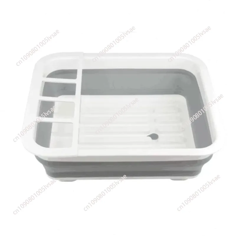 

Складная полка для посуды, кухонная сушилка, миска для инструментов, посуда, тарелка, органайзер для хранения, держатель, портативная складная сушилка для дома, TPR, полка