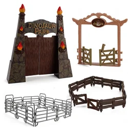 Simulation Gate Fence Action Figuer Doll Part Ornaments