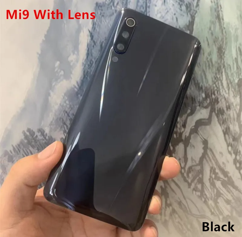 Mi9 Mi9Pro задняя крышка аккумулятора для Xiaomi Mi 9/9Pro 6,39 "задний корпус, стеклянный чехол для телефона, замена запасных частей для ремонта