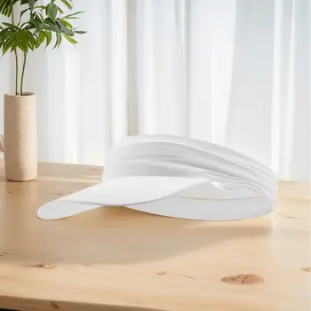 Solskyddshatt Andningsbar Tom Top Hatt Anti-UV Solskyddsmössa Snabbtorkande Utomhussporthatt För Tennis Löpning 6 best sales Sun visor hat - №5