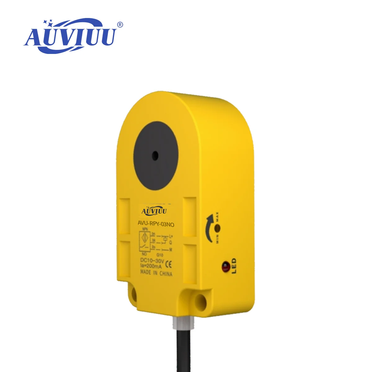RPY Inductive Ring Proximity Switch for Spring Monitoring Metal Detection High Speed NPN PNP Industrial Automation