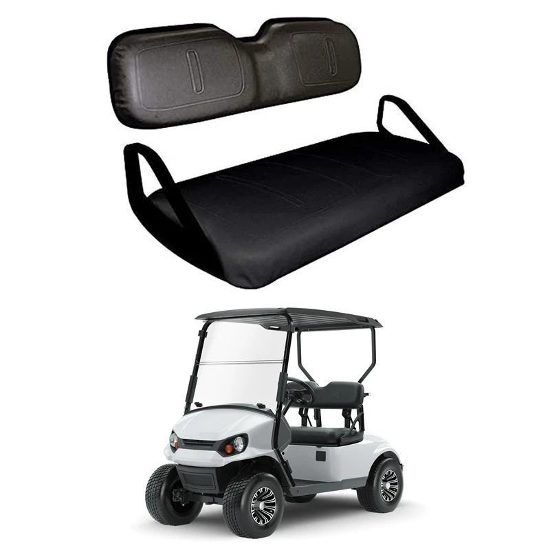 

1Set Golf Cart Front Seat Bottom Cover & Backrest For EZGO TXT 1994-2014 71602-G06, 71753-G07