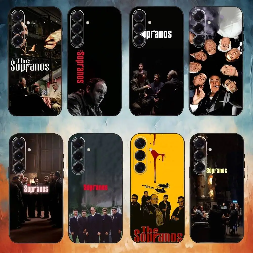 

The S-Sopranos TV Tony Soprano Phone Case For Samsung Galaxy A73,A72,A71,A70,A53,A52,A51,Others Soft Black Cover