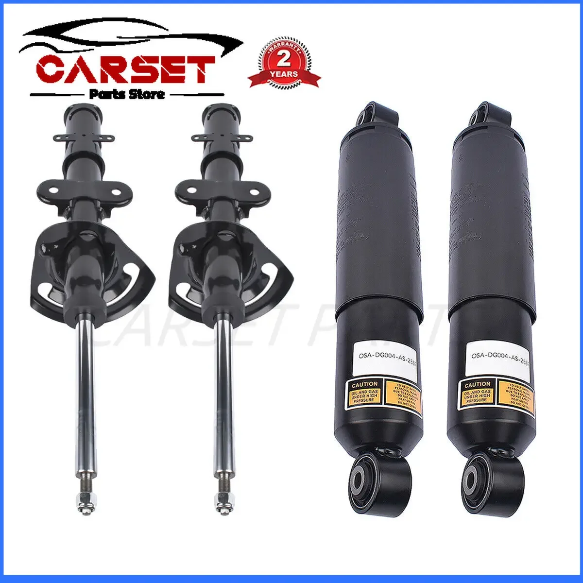 

4PCS Front+Rear Suspension Shock Absorber Strut For Chrysler&Town&Country&Grand Caravan&Ram CV 68144123AB 68144123AC 68033950AB