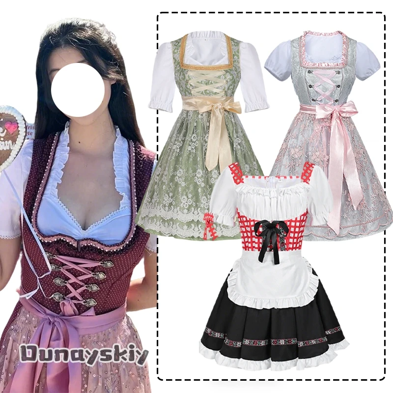 

aBc012026Halloween Carnival Cosplay Clothing German Beer Festival Costume Sub-size Suspender Pants Set Anime Theme Clothing