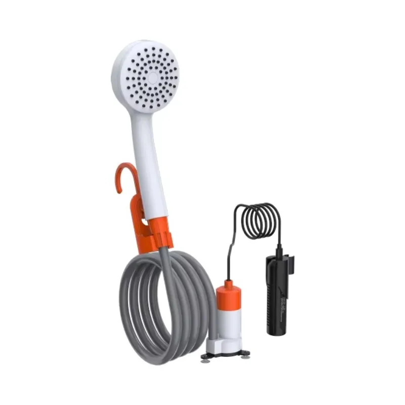

Portable Shower Pump Outdoor 10LPM Hiking Portable Pool Camping Solar Bath Shower Heating