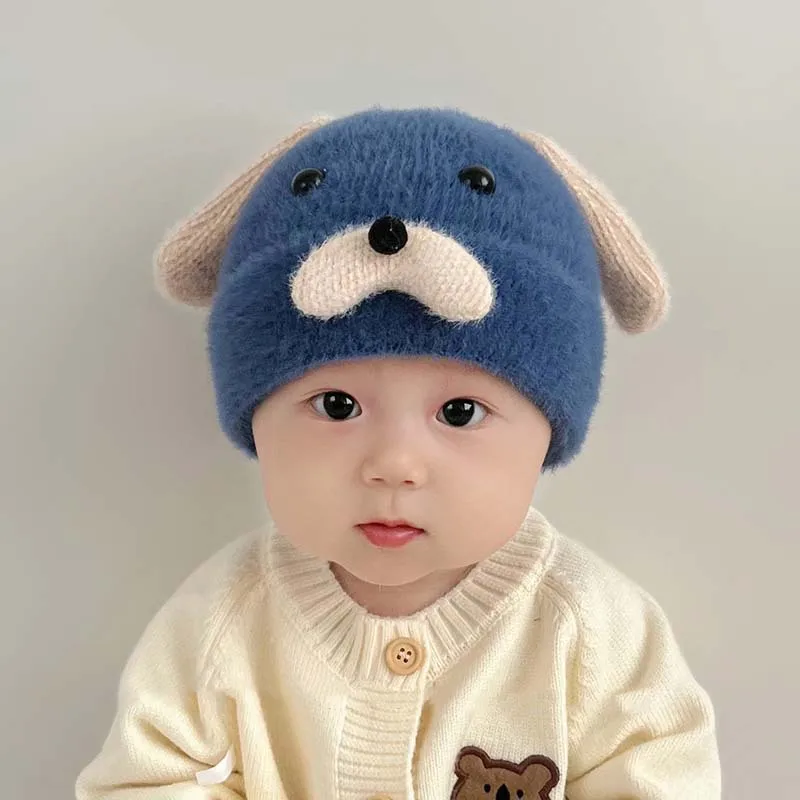 Baby Hat Autumn and Winter Knit Knit Hat for Baby Boys Baby Hat Autumn and Winter Boys Super Cute Baby Children