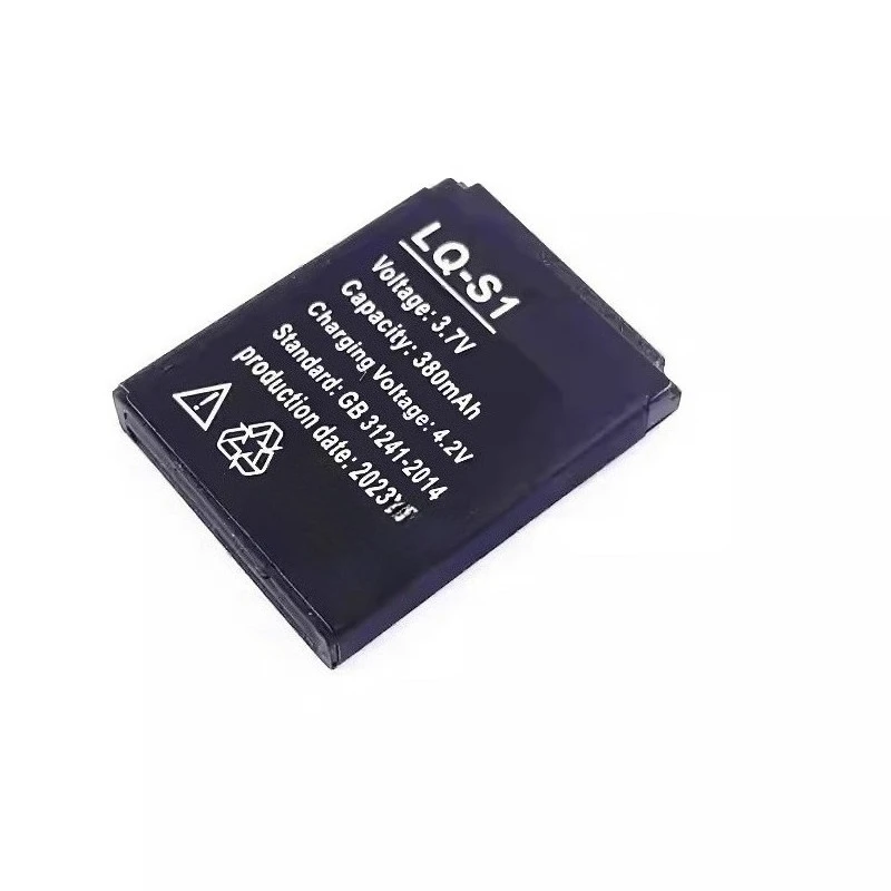 العلامة التجارية الجديدة LQ-S1 3.7 فولت 380 مللي أمبير بطارية ساعة ذكية ل DZ09 SCX-M9 FYM-M9 GJD HKS-S1 DJ-09 V8 X6 AB-S1 LQS1 بطارية قابلة للشحن