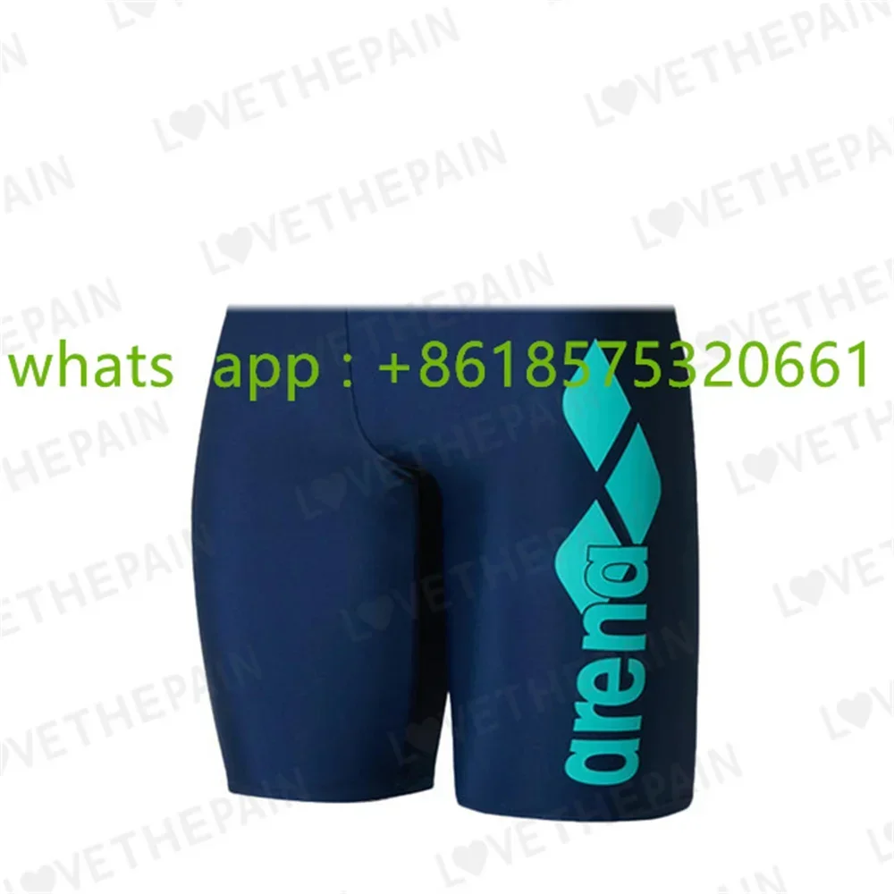 Men's Swimming Surf Shorts Swimsuit Swim Trunks Professional Summer Beach Tights Shorts Quick Dry Surf Swimming Sports Swimsuit