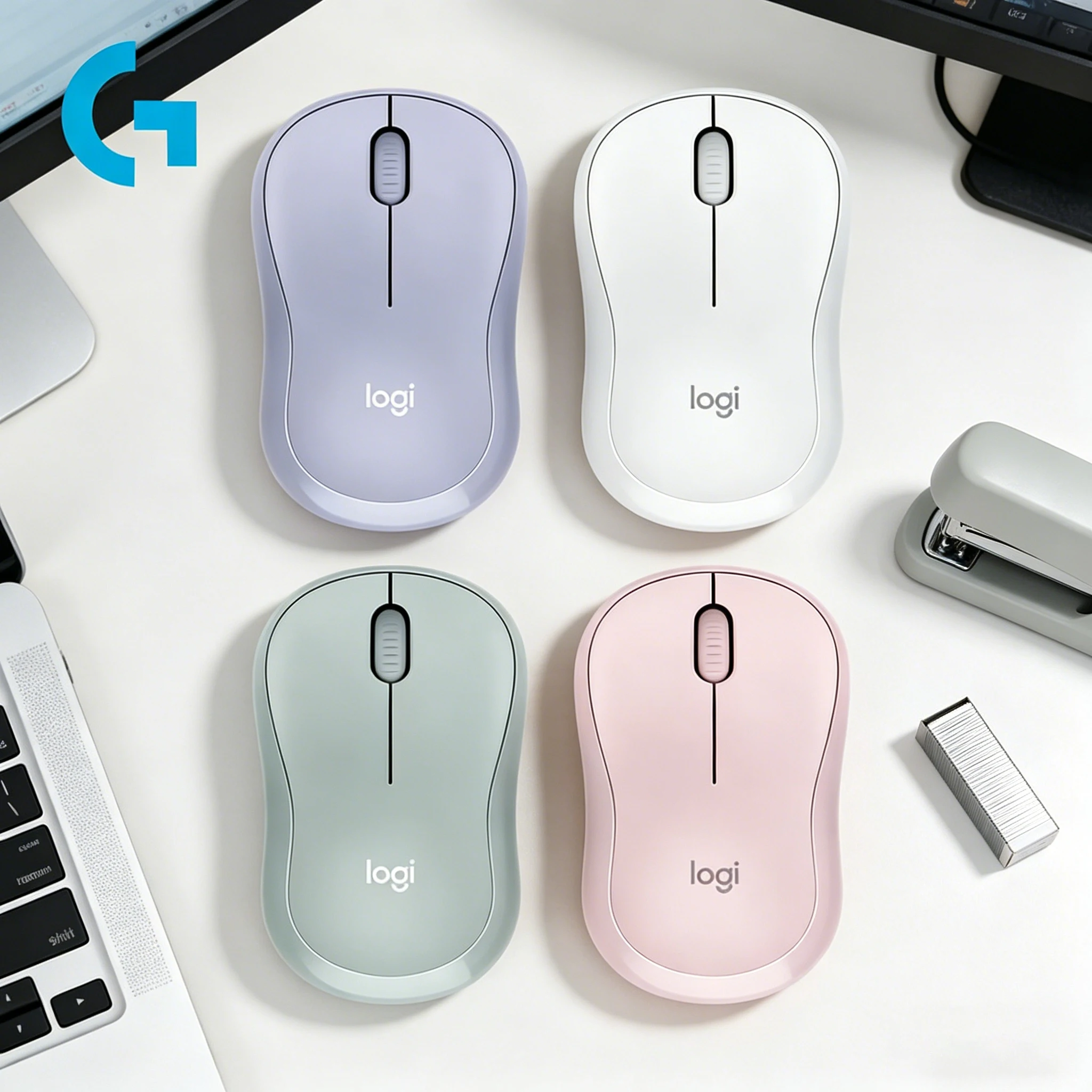 

Logitech M221 Light Sound Wireless Office Mouse Laptop Desktop Universal Compact Mouse M350 Wireless Bluetooth Mouse