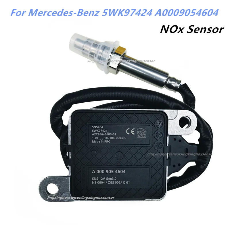 5WK97424 A0009054604 5WK9 7424 A 000 905 46 04 Nitrogen Oxygen NOx Sensor/Sensor Pr For Mercedes-Benz E-CLASS W213 W238 CLS W257