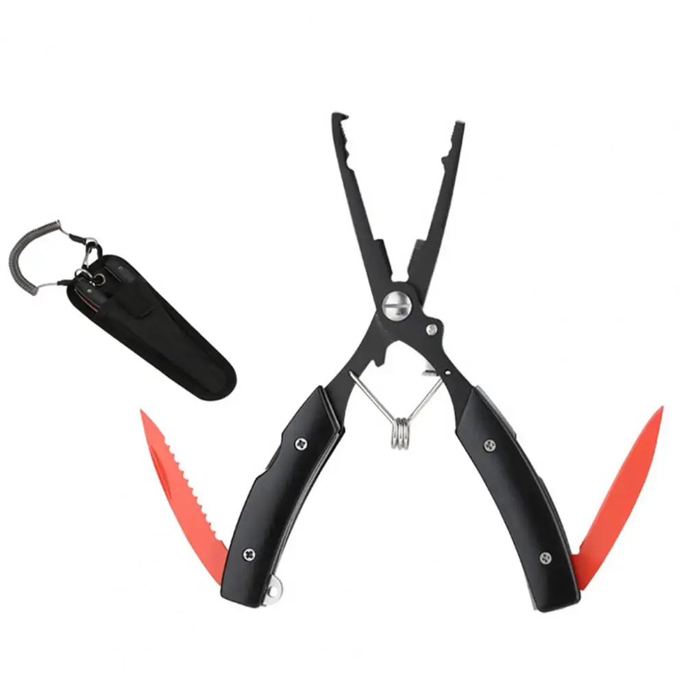 

Fishing Lure Pliers Anti-slip Manual Fishing Pliers Multifunctional Fish Line Cutter Lost Rope Hanging Buckle Fishing Supplies