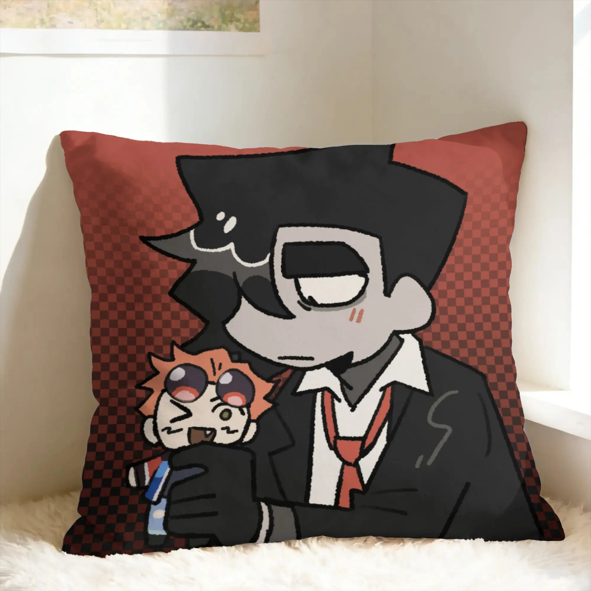 Pillow Case Benny Jackpot Crash Course Eddie Design  Pillow Cover For Couch Sofa Bedroom Retro Trendy Pillowcases