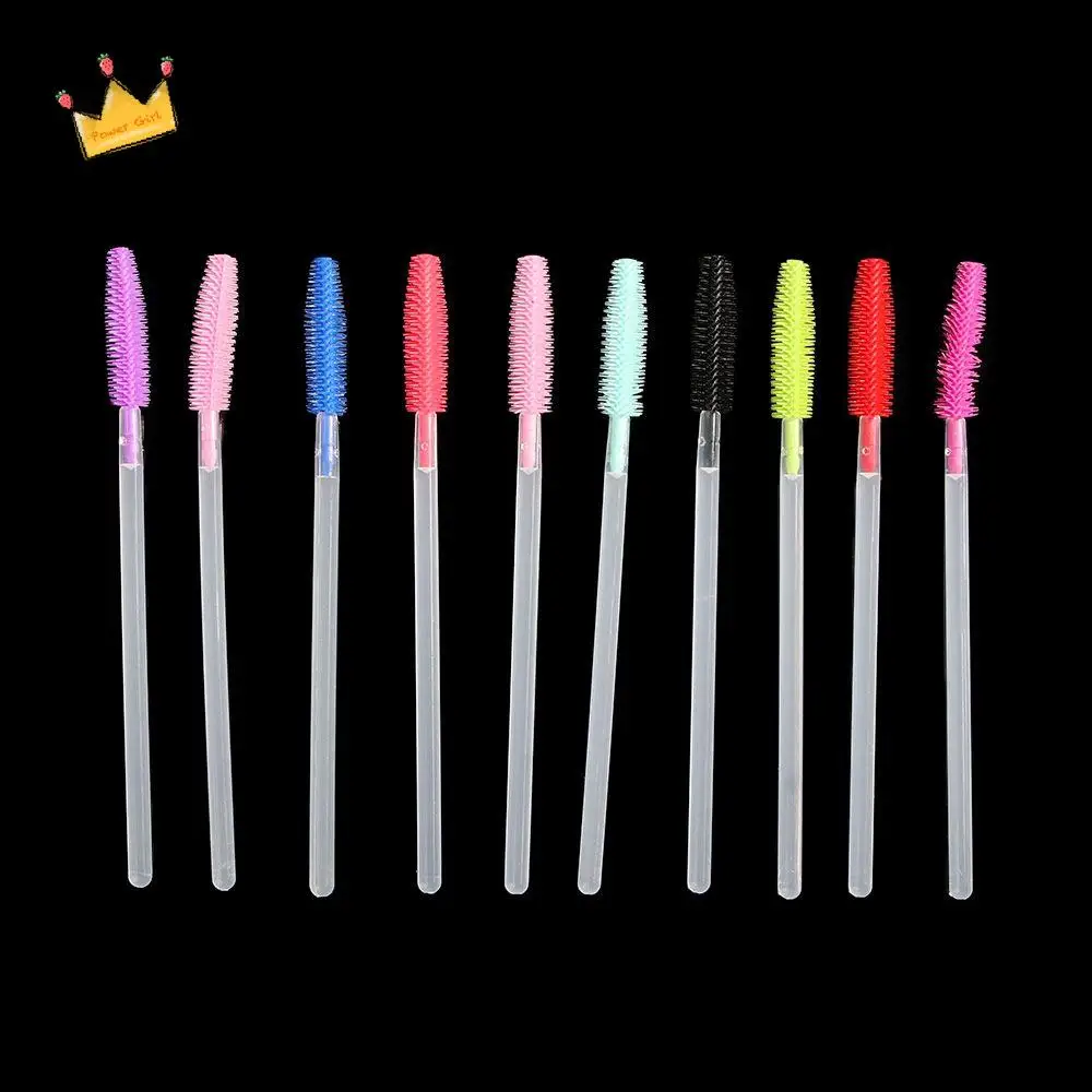 

Eyebrow Comb Cosmetic Brushes Disposable Eyebrow Brush Mascara Wand Applicator for Eyelash Extension Spoolers Eye Lashes