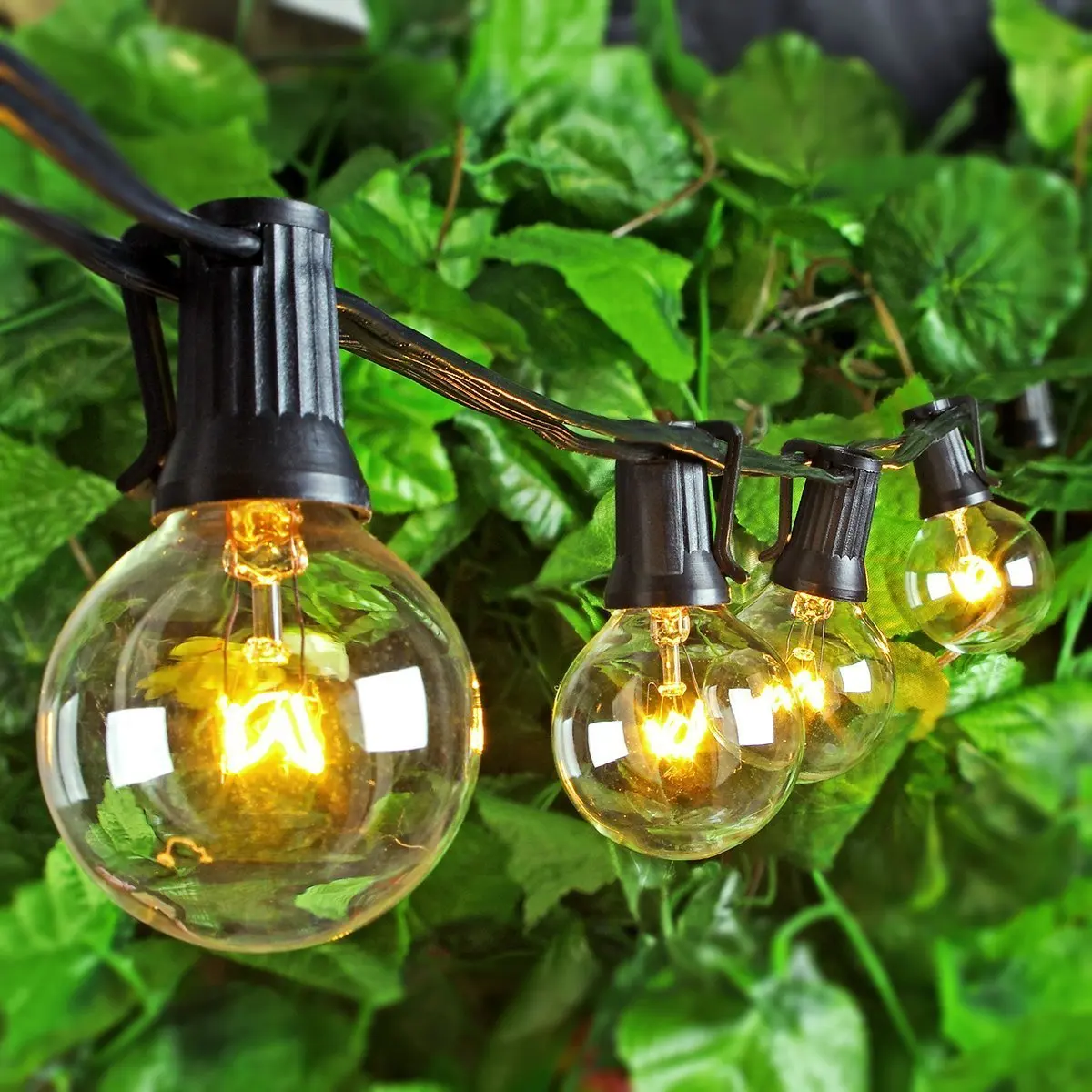 G40 Led Replacement Light Bulb 7W Tungsten Bulb E12 Base Globe Ball Incandenscan Lamp For String Lights Garland Patio Decorative