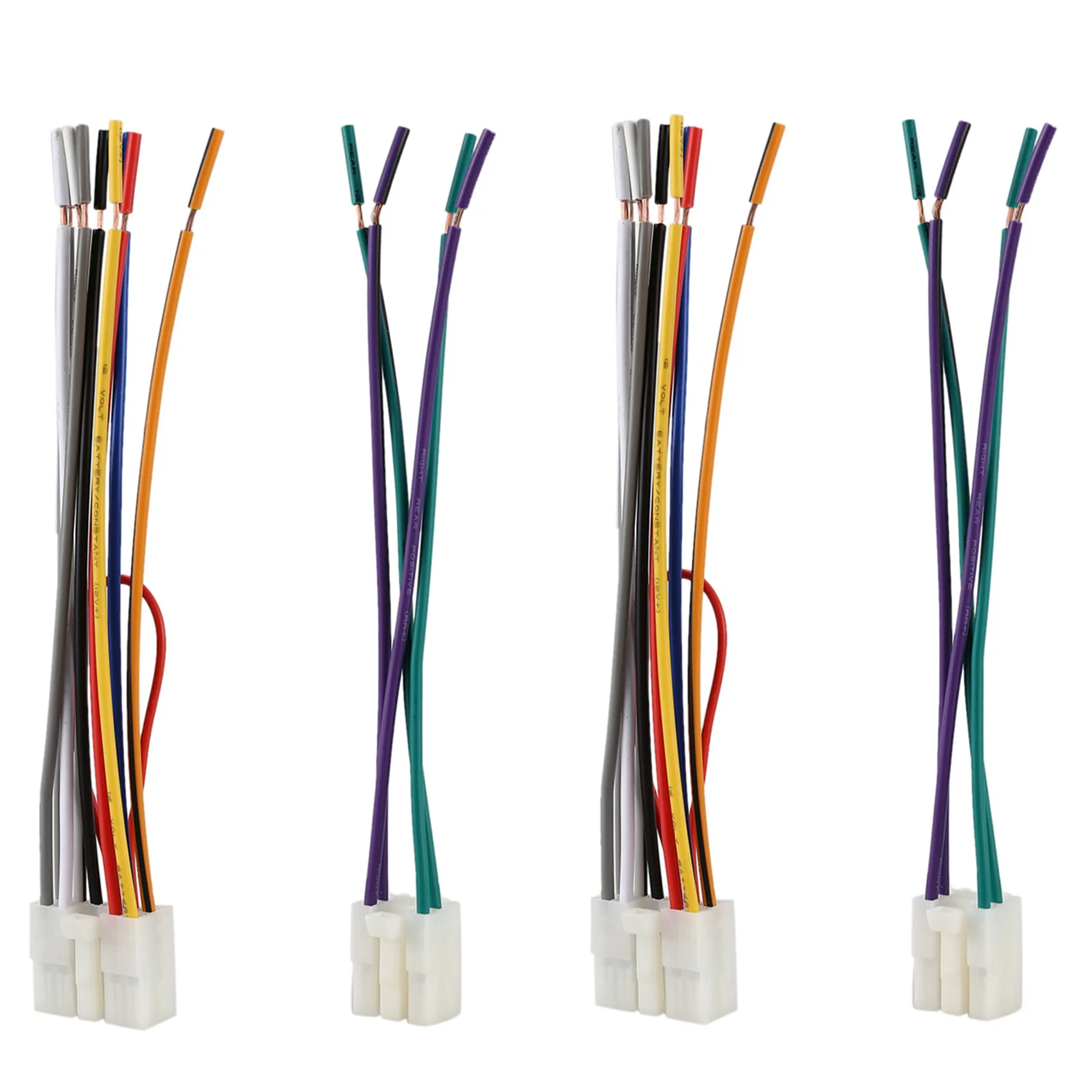 AB56-Universal Stereo Cd Player Wiring Harness For Toyota/Scion/Subaru Wire Adapter Aftermarket Radio Plugs 20 Pair