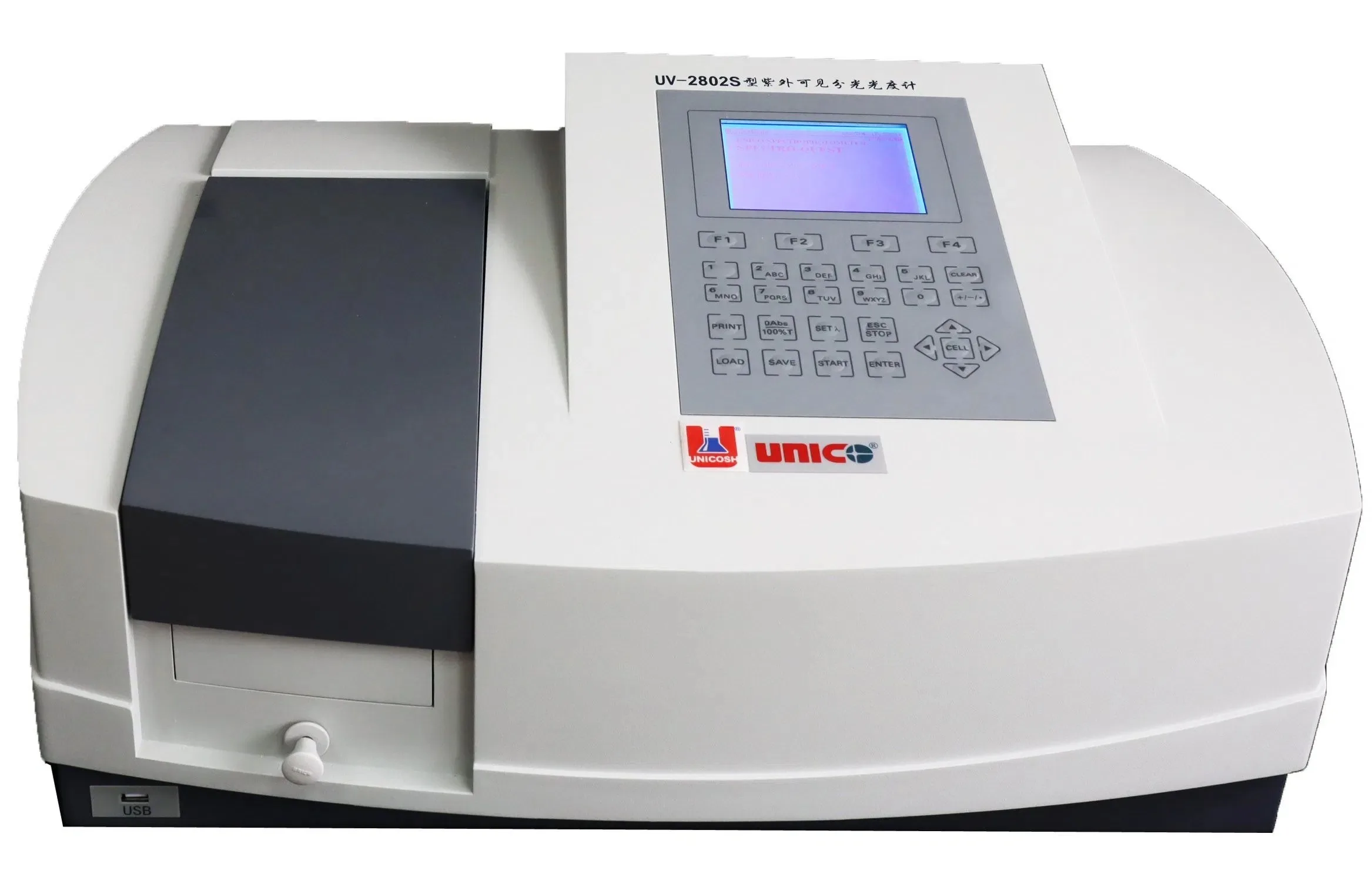 new Single Beam UV-2800A UV Visible Spectrophotometer with PC Software