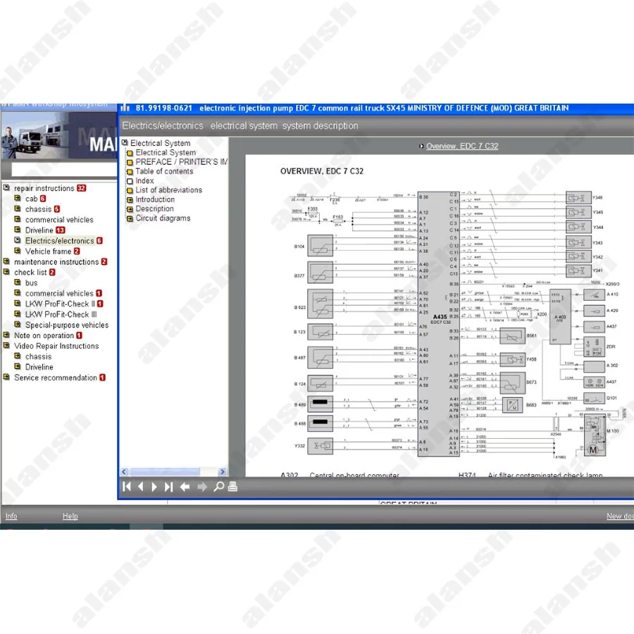 2015  Nitro + Electronic Parts Catalogue for Man workshop infosystem Wis Service Repair information and Wiring