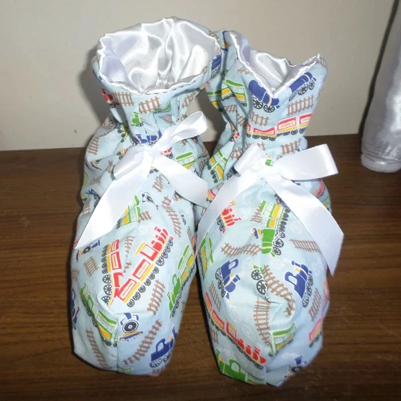 

Носки для сна DDLG для взрослых, с милым мультяшным рисунком, сатиновой подкладкой, бантиками, белой кружевной отделкой, мягкие, шелковистые на ощупь, в стиле Sissy