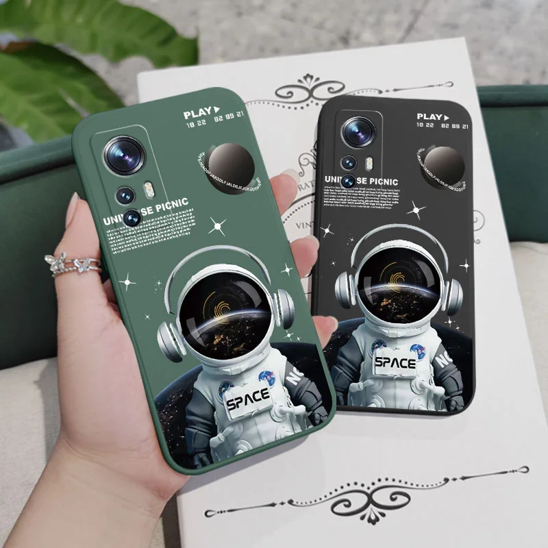 Astronaut Angel Phone Case For Xiaomi Mi 17 15 14 13 13T 12 11 Ultra lite 12T 11T  Pro Lite Poco X7 F5 F4 X5 X4 M4 F3 Pro 5G GT