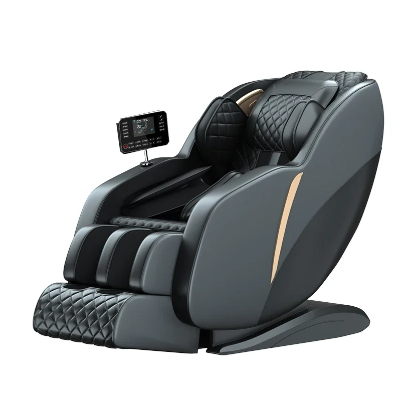 

2025 Новое роскошное электрическое AI Smart Heat Recliner SL Track No Gravity Shiatsu Электрическое 3D массажное кресло