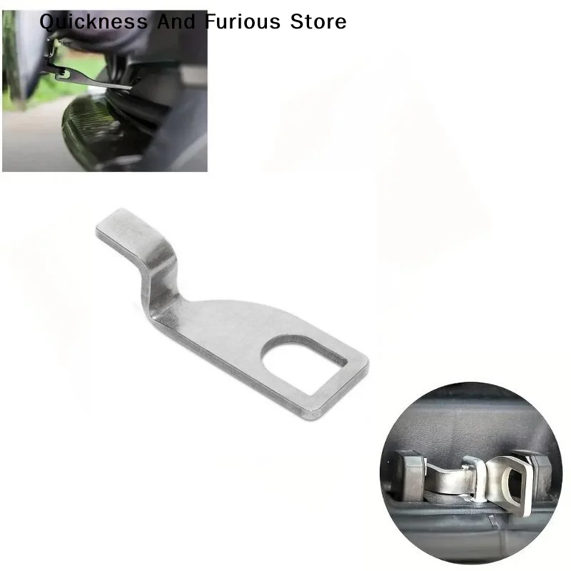 【MO】Extended Metal Tow Hook Bracket Tailgate Extension Hanging Hook Heavy Duty Part For Van Rear Door Camping Modification