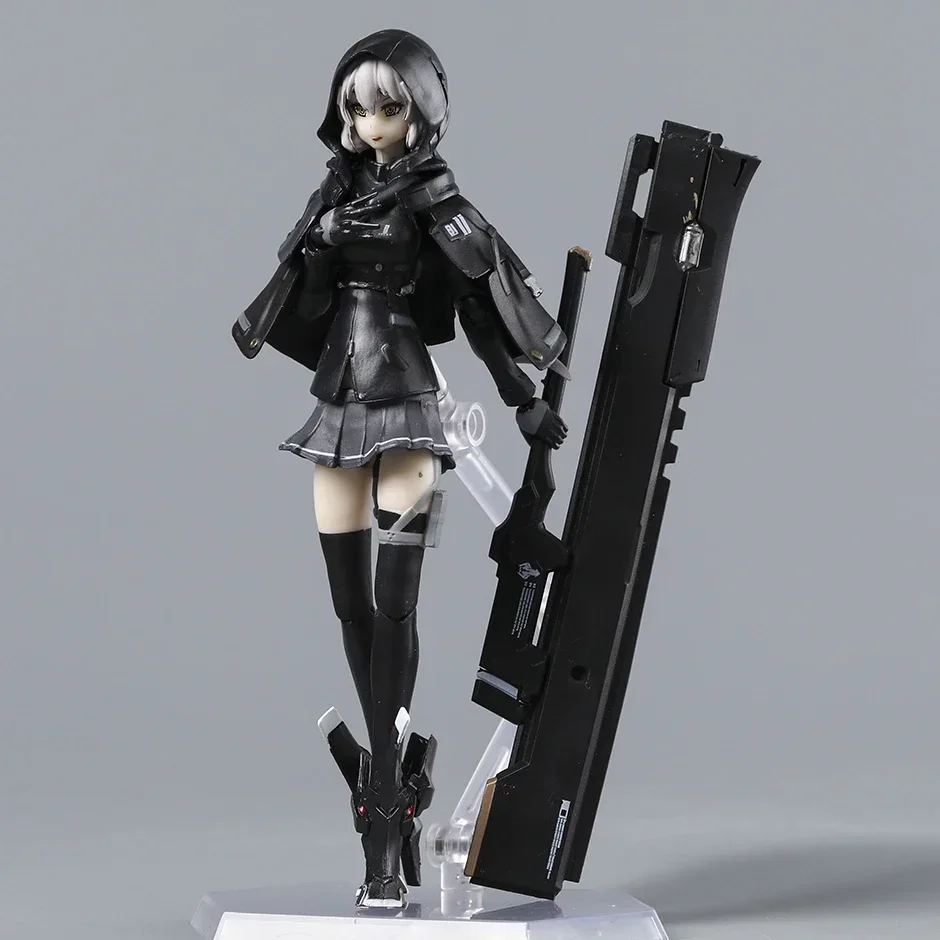 Figma 485 نوع السلاح الثقيل فتاة المدرسة Ichi عمل آخر الشكل البلاستيكية لعبة مجسمة الديكور أنيمي تمثال هدية