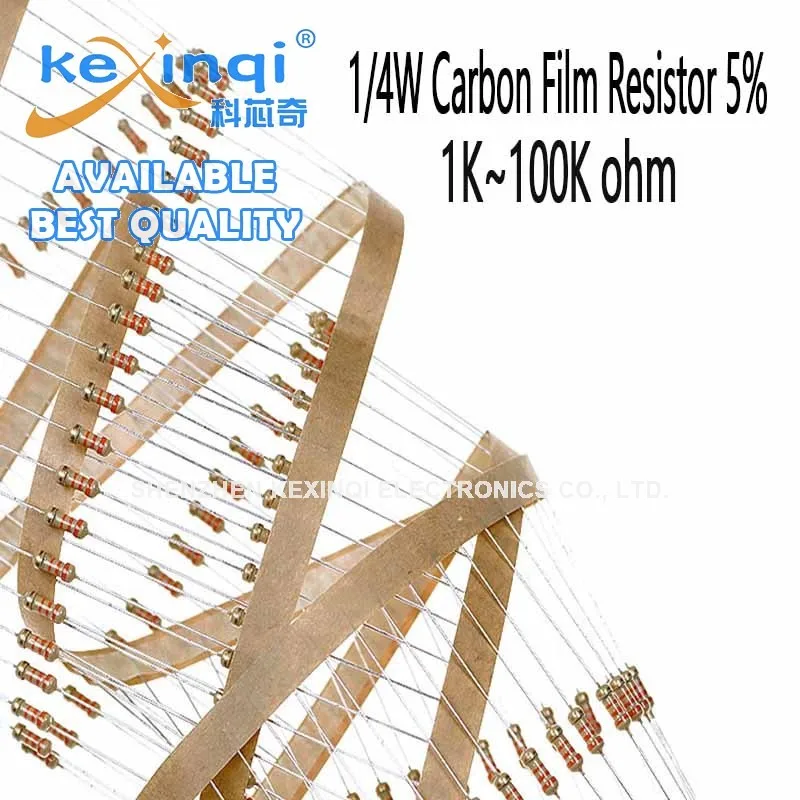 (100Pcs) 1/4W Carbo…