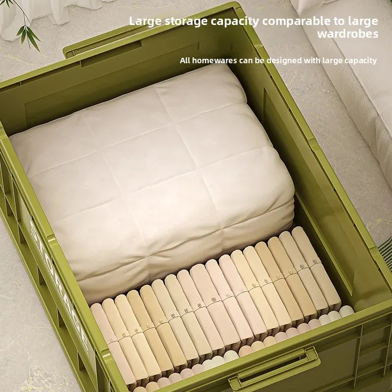 

Industrial Wind Outdoor Camping Folding Storage Box, Foldable, Removable, Installation-free, Large Capacity Car Trunk Storage