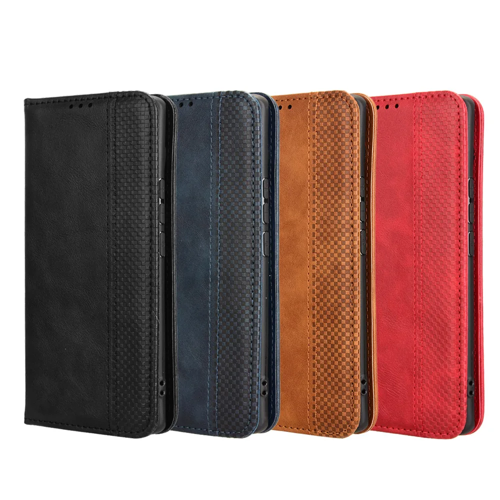 Flip Retro Style Leather Magnetic Closure Cover For Tecno Camon 30S Pro Card Slot Wallet shockproof Case For Tecno Camon 30S Pro image 6